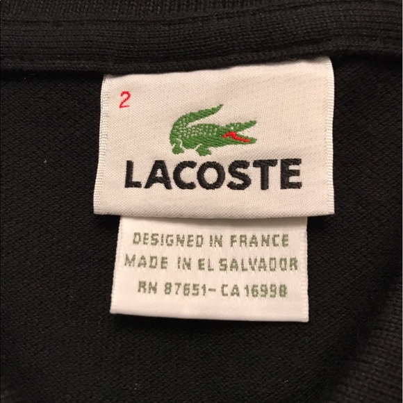 Lacoste Polo Shirt - Brand New🖤❤️🛍 - Picture 3 of 4